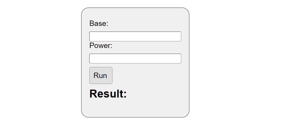 Making an Exponent Calculator in JavaScript